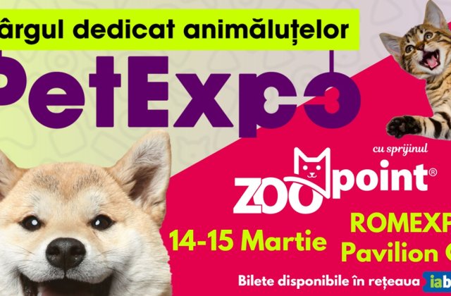 Produse smart și high-tech, concursuri cu premii și activități pentru animalele de companie, weekendul acesta la Romexpo