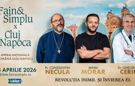 „REVOLUȚIA INIMII. ȘI ÎNVIEREA EI.” — Prima conferință Fain & Simplu din 2026 are loc la Cluj, pe 24 aprilie
