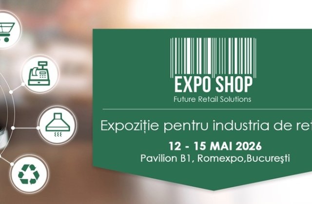 Retailul inteligent prinde viață: tehnologii care transformă experiența de cumpărare, live la EXPO SHOP 2026