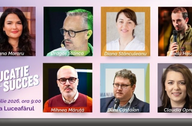 Educație pentru succes &ndash; Ce e dincolo de viitor? o conferință pentru părinți și cei interesați de educație