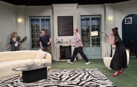 Comedia „Ziua mea norocoasă”, dublu nominalizată la Premiile Molière 2025, în luna aprilie pe scenele din București și Iași