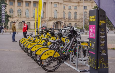 i'velo, prima rețea de mobilitate sustenabilă din țară, s-a relansat cu 450 de biciclete noi și parcări publice