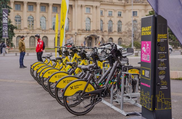 i'velo, prima rețea de mobilitate sustenabilă din țară, s-a relansat cu 450 de biciclete noi și parcări publice
