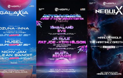 NIBIRU: 90 de artiști și festivaluri noi, în cel mai mare anunț de până acum