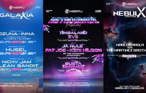 NIBIRU: 90 de artiști și festivaluri noi, în cel mai mare anunț de...