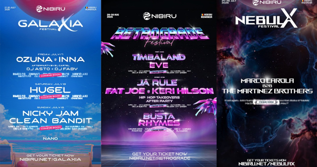 NIBIRU: 90 de artiști și festivaluri noi, în cel mai mare anunț de până acum