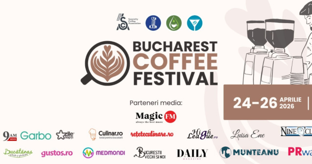 Trei zile în care cafeaua se dă în spectacol la Bucharest Coffee Festival