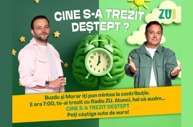 RECORD &Icirc;N MORNING ZU | Cosmina a c&acirc;știgat 2000 de euro la &bdquo;Cine s-a trezit deștept?&rdquo; &mdash; cea mai mare sumă din istoria concursului