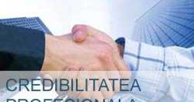 Credibilitatea profesionala