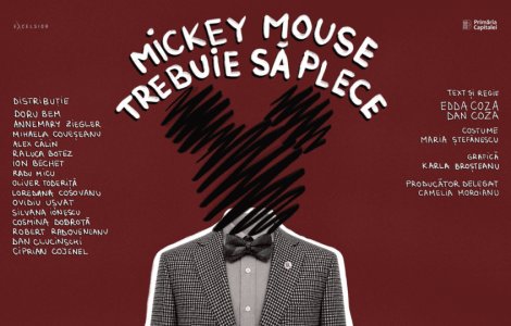 Teatrul EXCELSIOR anunță premiera spectacolului Mickey Mouse Trebuie Să Plece