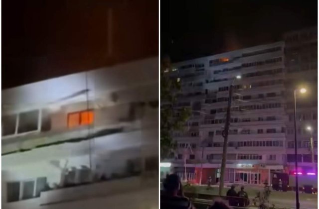 O femeie și un adolescent sunt cei doi răniți după ce o dronă rusească a lovit un bloc din Galați