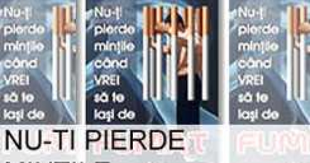 Nu-ti pierde mintile cind vrei sa te lasi de FUMAT