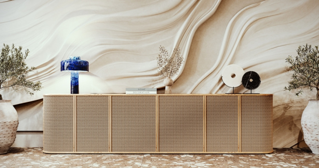 Decor cu piatră în living: cum adaptezi piatra naturală în designul interior