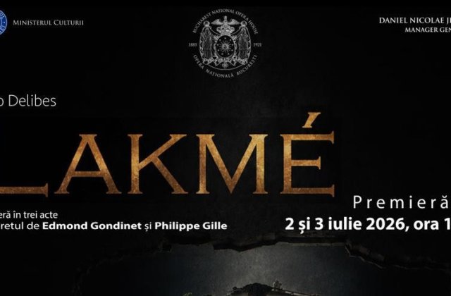 Premieră pe scena Operei Naționale București