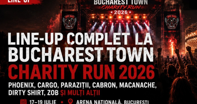 Line-up Bucharest Town Charity Run 2026
