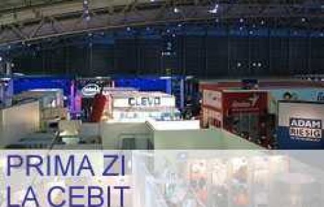 Corespondenta speciala: Prima zi la CeBIT, fierbinte ca in fiecare an