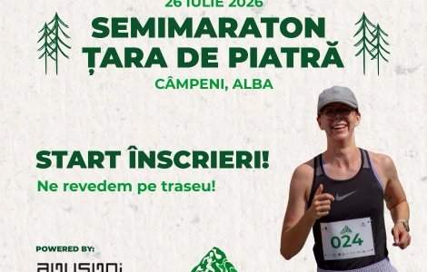 Semimaratonul Țara de Piatră ajunge la ediția a V-a