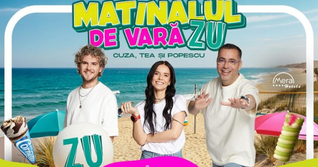 Matinalul de Vară ZU s-a mutat la malul mării
