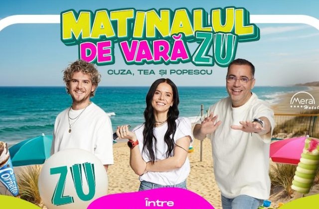 Matinalul de Vară ZU s-a mutat la malul mării