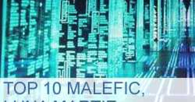 BitDefender prezinta: TOP 10 Malefic luna martie