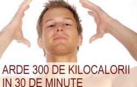 Cum sa arzi 300 de kilocalorii in 30 de minute
