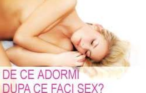 De ce adormi dupa ce faci sex?