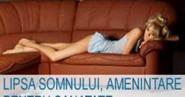 Lipsa somnului, o amenintare pentru sanatate