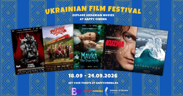 Happy Cinema prezintă Ukrainian Film Festival