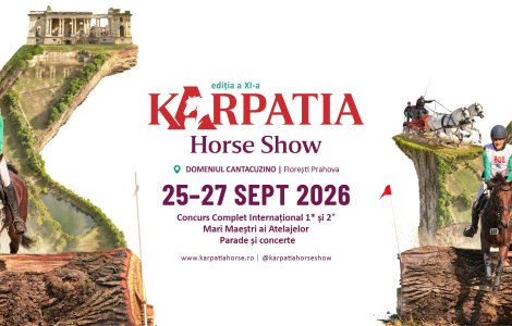 Karpatia Horse Show 2026 pe Domeniul Cantacuzino