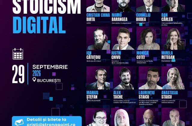 Conferința Națională de Stoicism Digital: o &bdquo;armură&rdquo; pentru lumea digitală &icirc;n care trăim