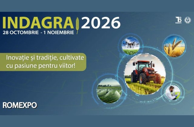 INDAGRA 2026: Romexpo lansează o componentă de conferințe complet reinventată, dedicată exclusiv publicului B2B și B2G
