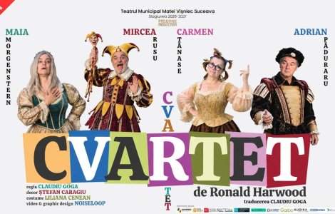 Premiera „Cvartet” pe scenele din Piatra-Neamț, Constanța și Pitești