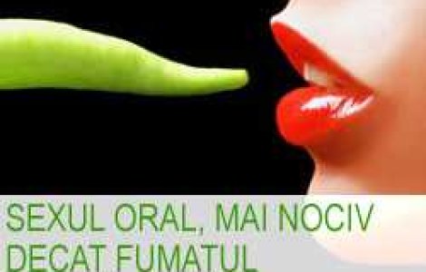 Sexul oral, mai nociv decat fumatul