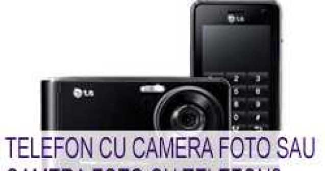 LG U990: telefon cu camera foto sau camera foto cu telefon?