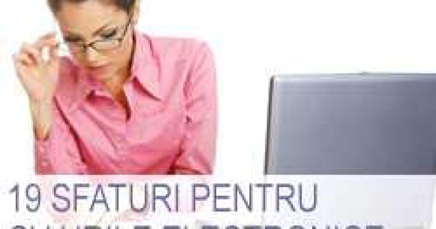 19 sfaturi pentru CV-urile electronice