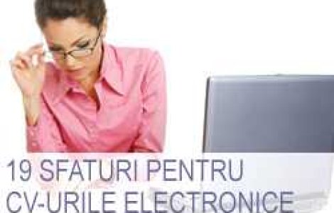 19 sfaturi pentru CV-urile electronice