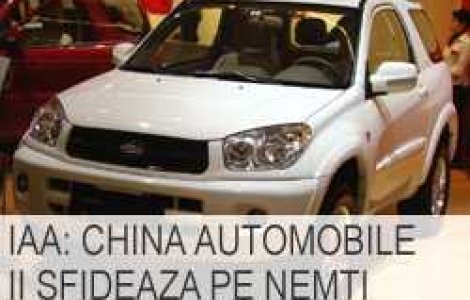 SPECIAL Frankfurt: China Automobile ii sfideaza pe nemti