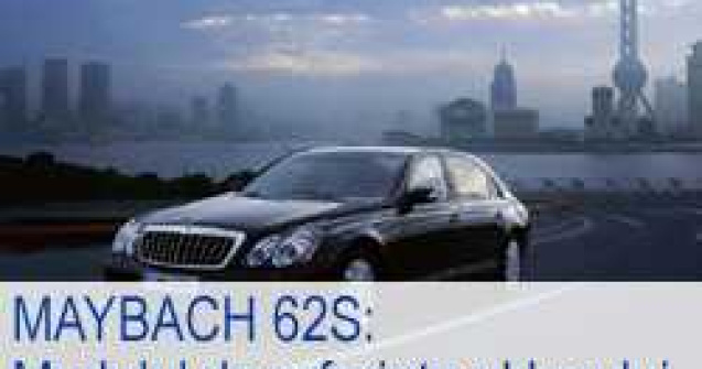 Maybach 62S: modelul de referinta al luxului