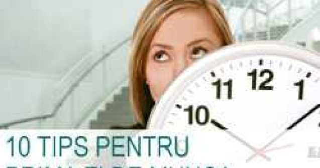 10 tips pentru prima zi de munca