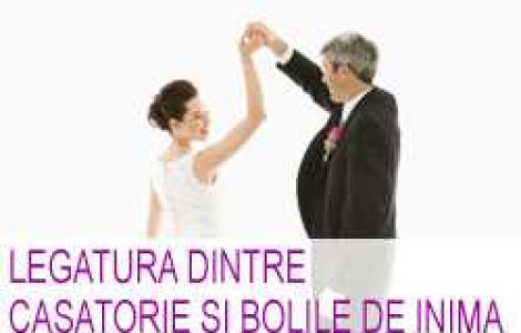 Legatura dintre casatorie si bolile de inima