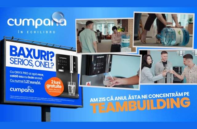 Cumpăna &icirc;și consolidează prezența &icirc;n segmentul rezidențial printr-o campanie alături de Teambuilding 2