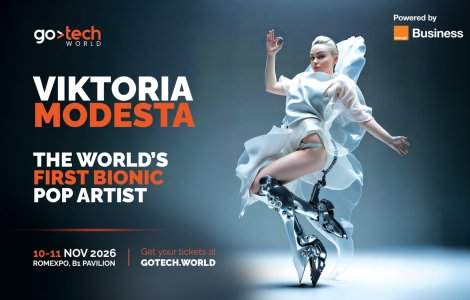 Viktoria Modesta, prima artistă pop bionică din lume, la GoTech...