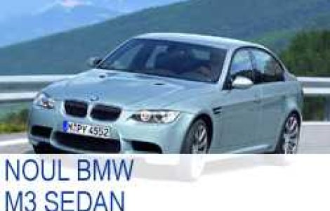 Noul BMW M3 Sedan