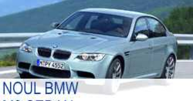 Noul BMW M3 Sedan