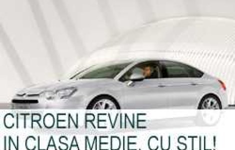 Citroen revine in clasa medie. Cu stil!