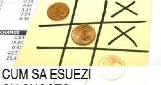 Cum sa esuezi cu succes