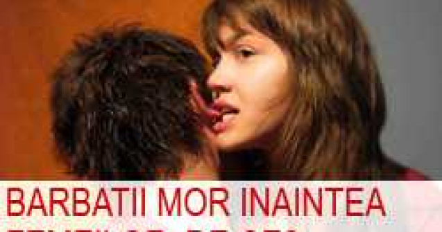 Barbatii mor inaintea femeilor. De ce?