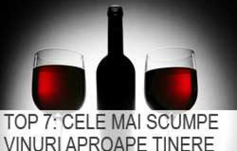 Top 7: Cele mai scumpe vinuri aproape tinere