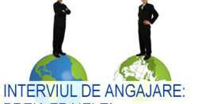 Interviul de angajare: Preia fraiele!