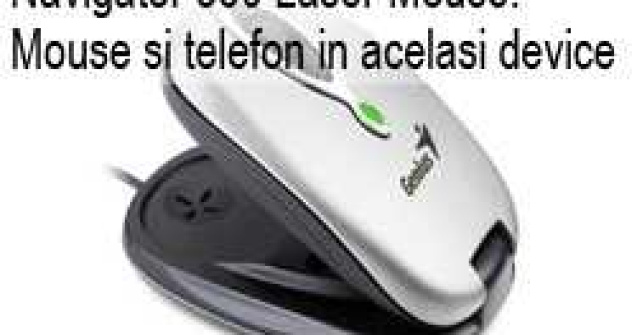 Navigator 380 Laser Mouse: mouse si telefon in acelasi device